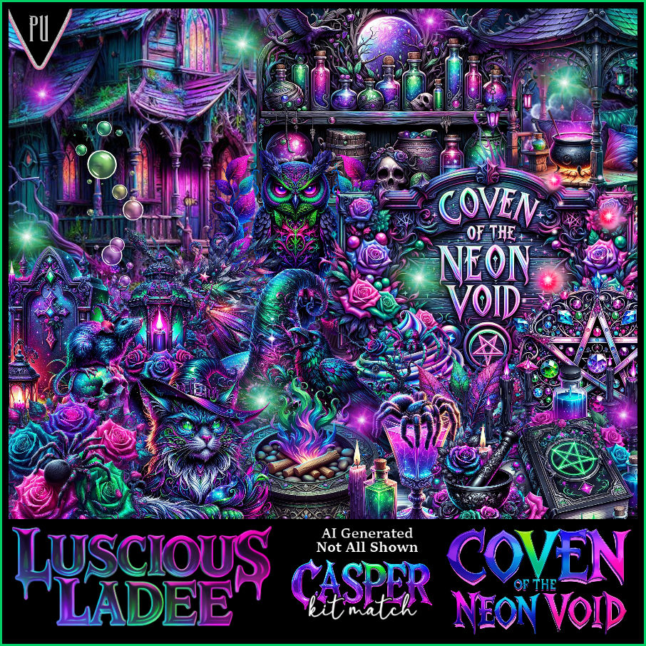 (image for) Luscious Ladee Coven of the Neon Void